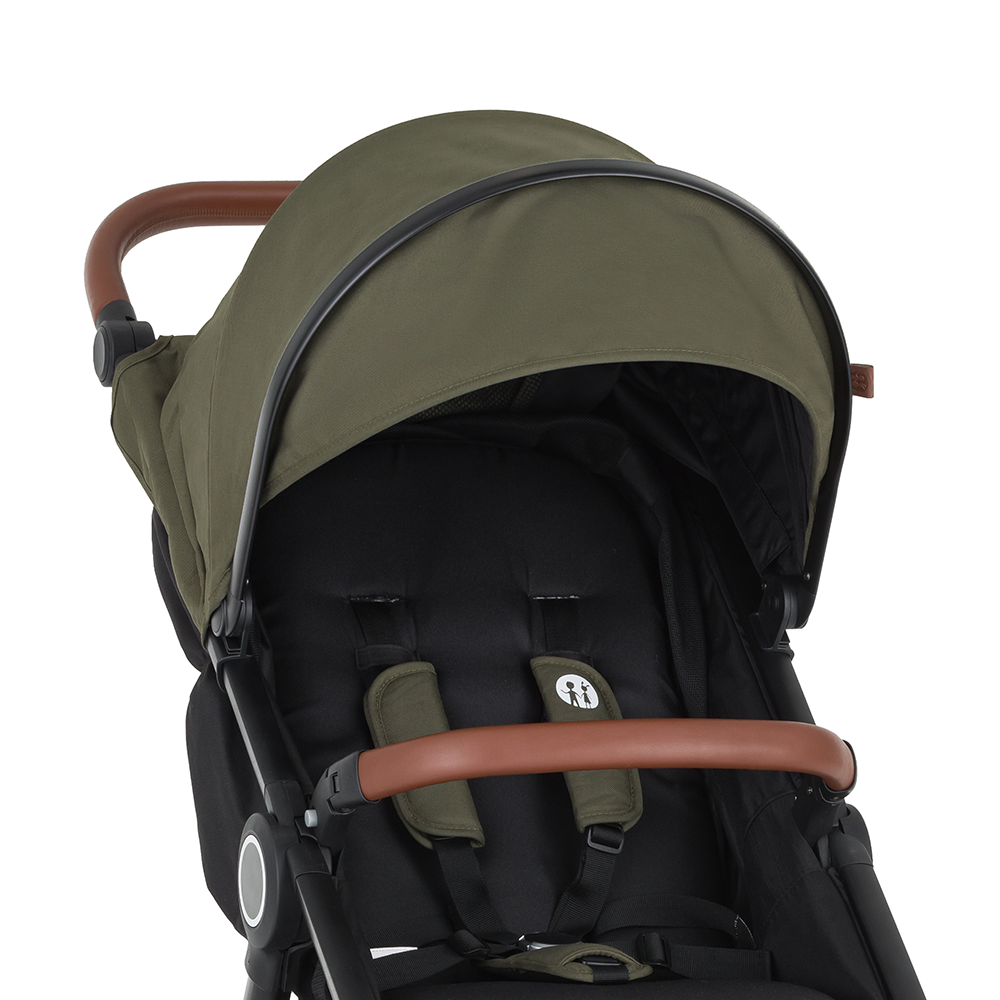 PETITE&amp;MARS Strieška ku kočíku Street2 Mature Olive