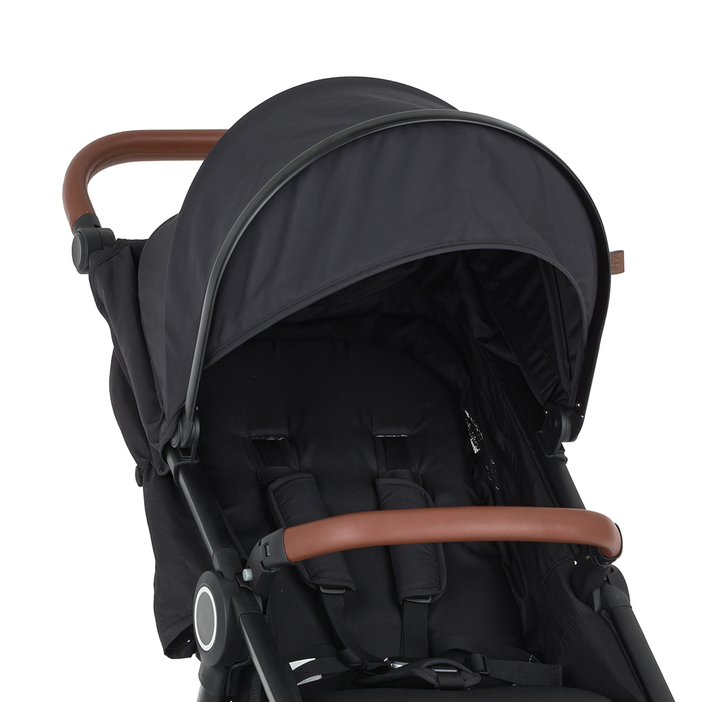 PETITE&amp;MARS Strieška ku kočíku Street2 Perfect Black
