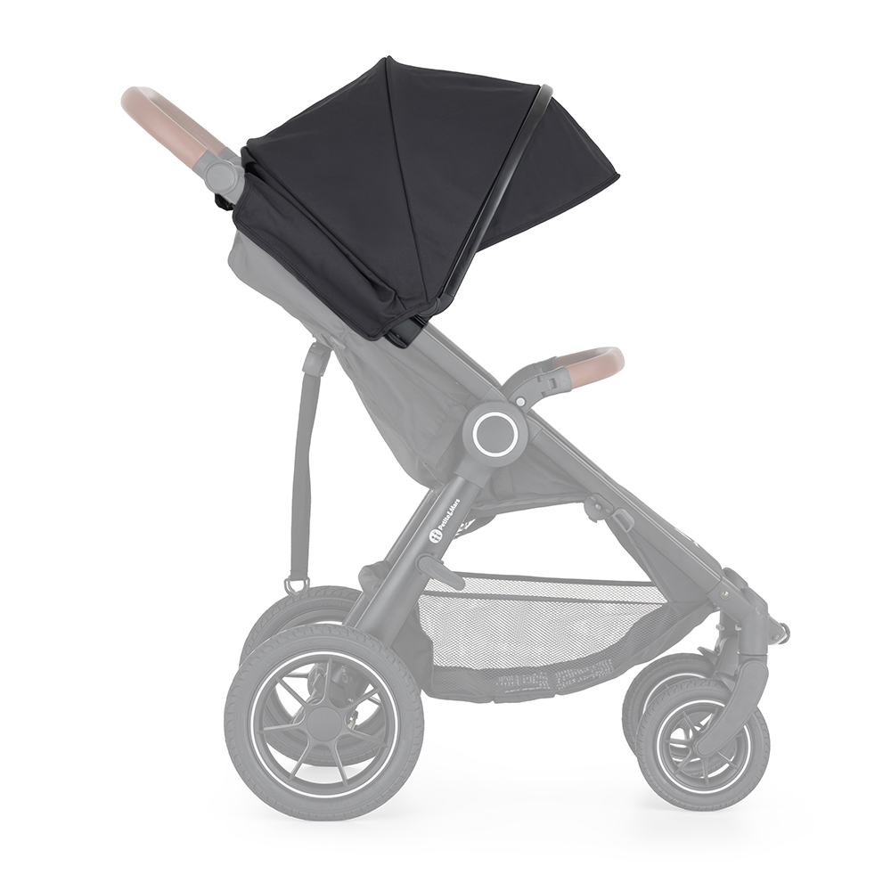 PETITE&amp;MARS Strieška ku kočíku Street2 Perfect Black