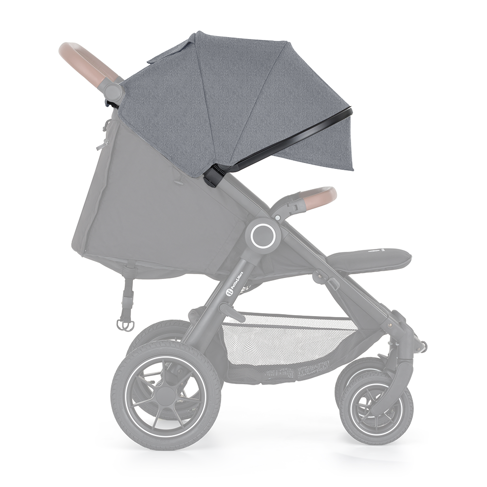 PETITE&amp;MARS Strieška ku kočíku Street2 Ultimate Grey