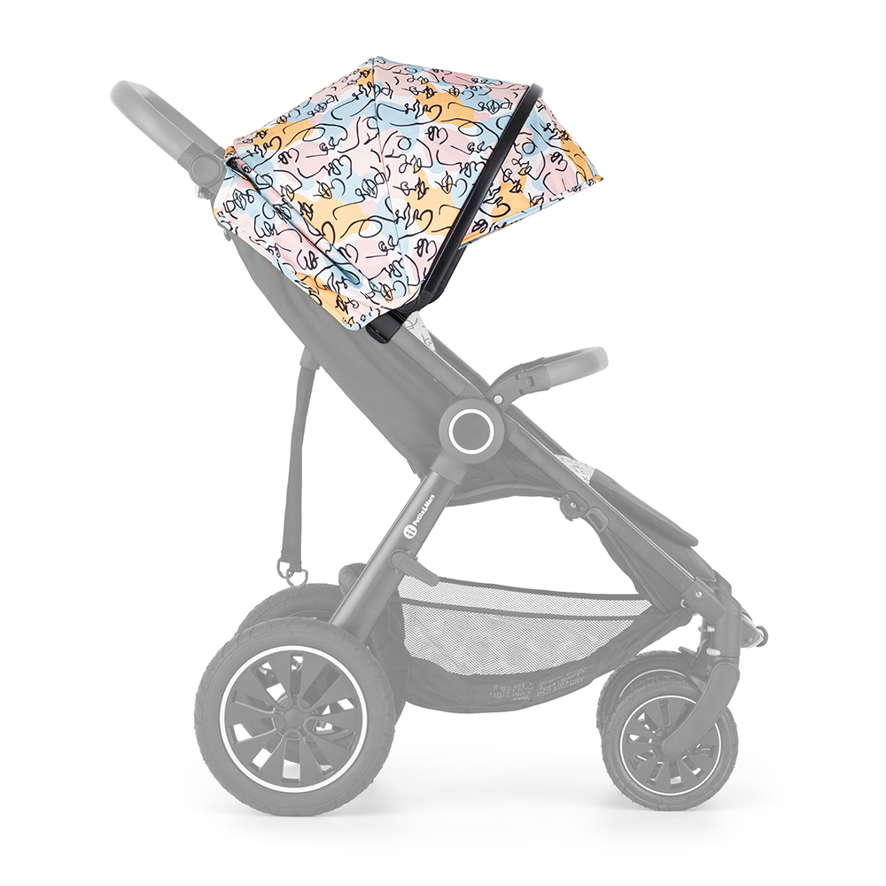 PETITE&amp;MARS Strieška na kočík Street+/Street2 Limited 100 Faces