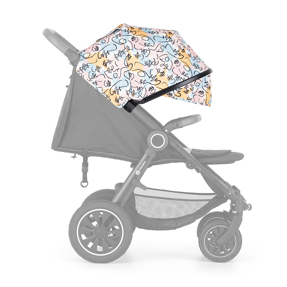 PETITE&amp;MARS Strieška na kočík Street+/Street2 Limited 100 Faces