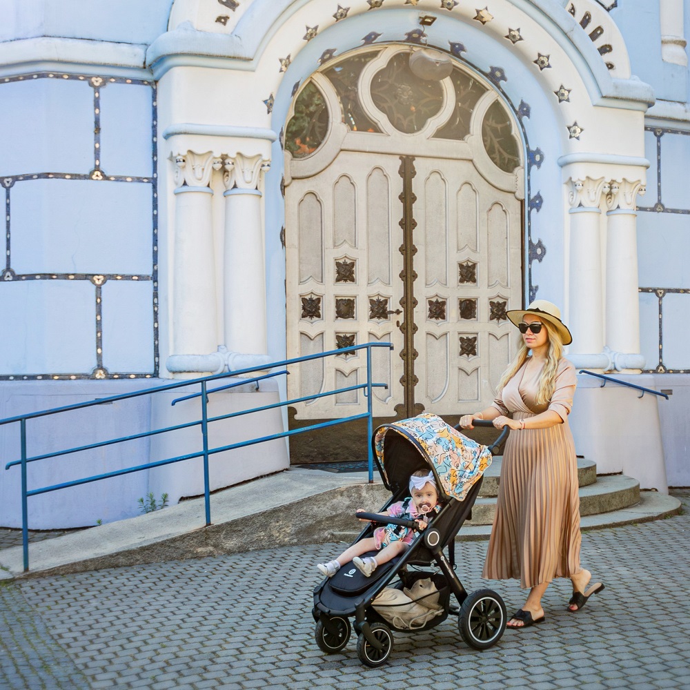 PETITE&amp;MARS Strieška na kočík Street+/Street2 Limited 100 Faces