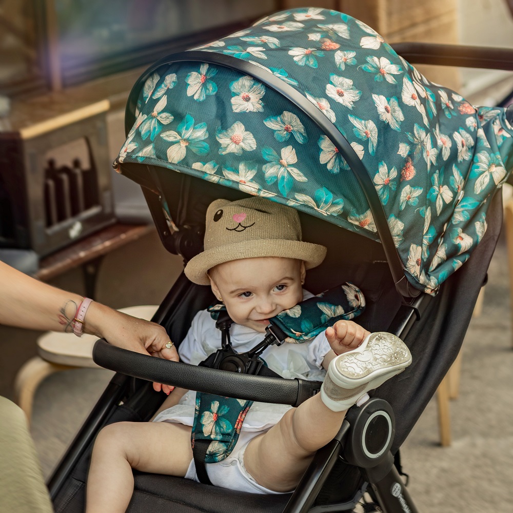 PETITE&amp;MARS Strieška na kočík Street+/Street2 Limited 100 Flowers