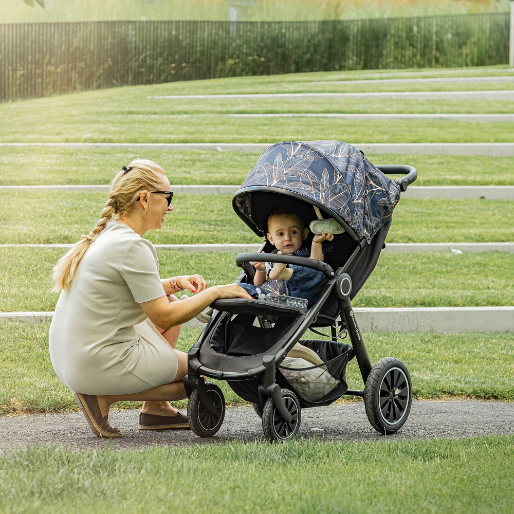 PETITE&amp;MARS Strieška na kočík Street+/Street2 Limited 100 Palmtree