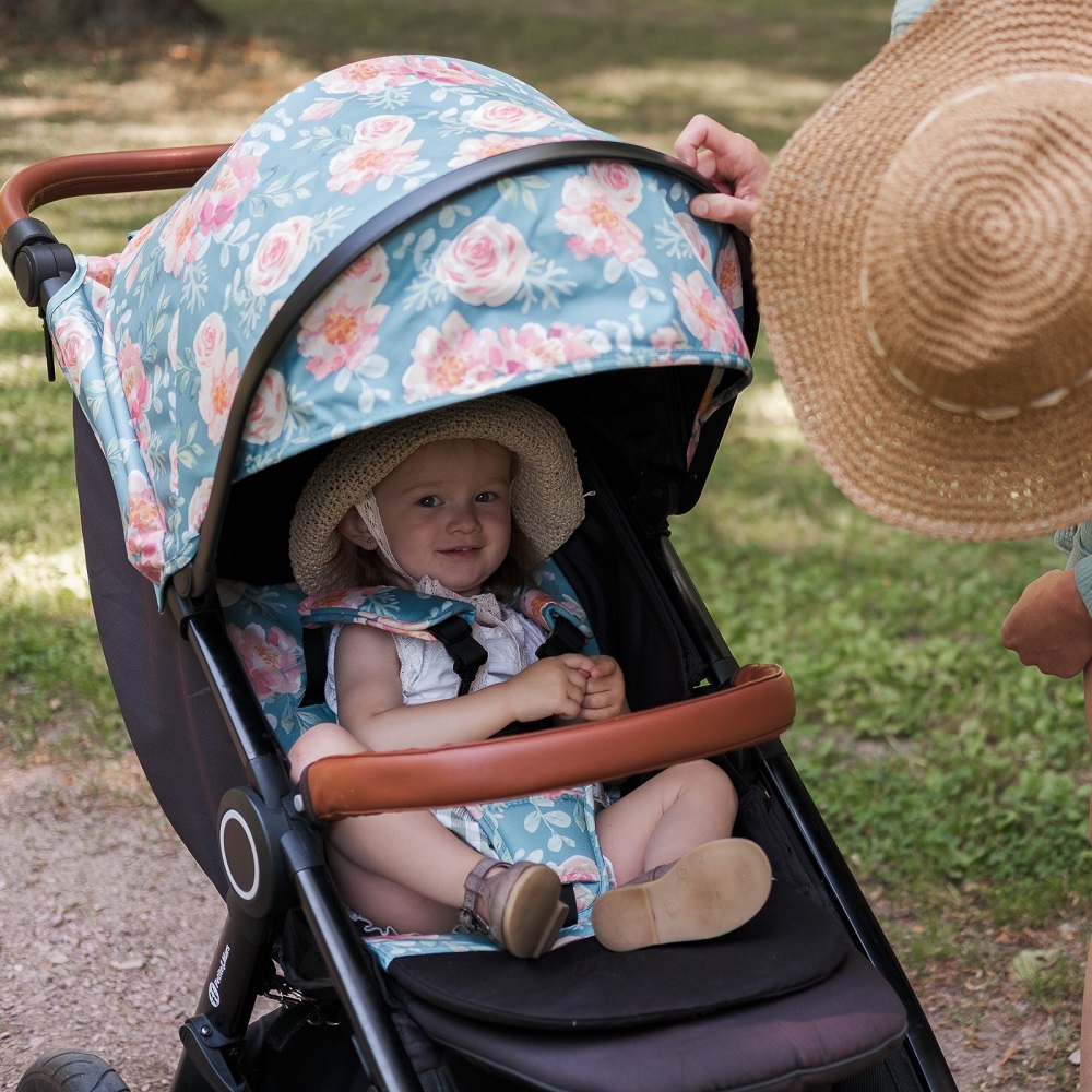 PETITE&amp;MARS Strieška na kočík Street+/Street2 Limited 100 Roses