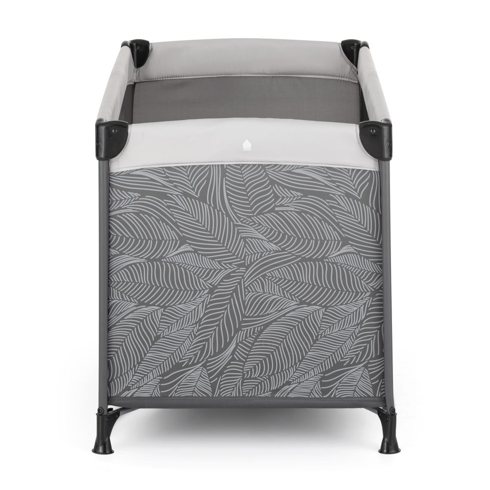 PETITE&amp;MARS Postieľka cestovná Nyja Urban Jungle Charcoal