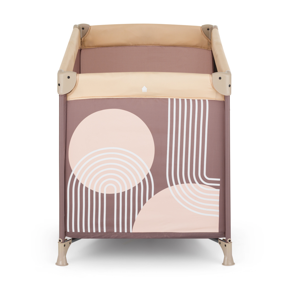 PETITE&amp;MARS Postieľka cestovná Nyja Elegant Dreamlines Mocha