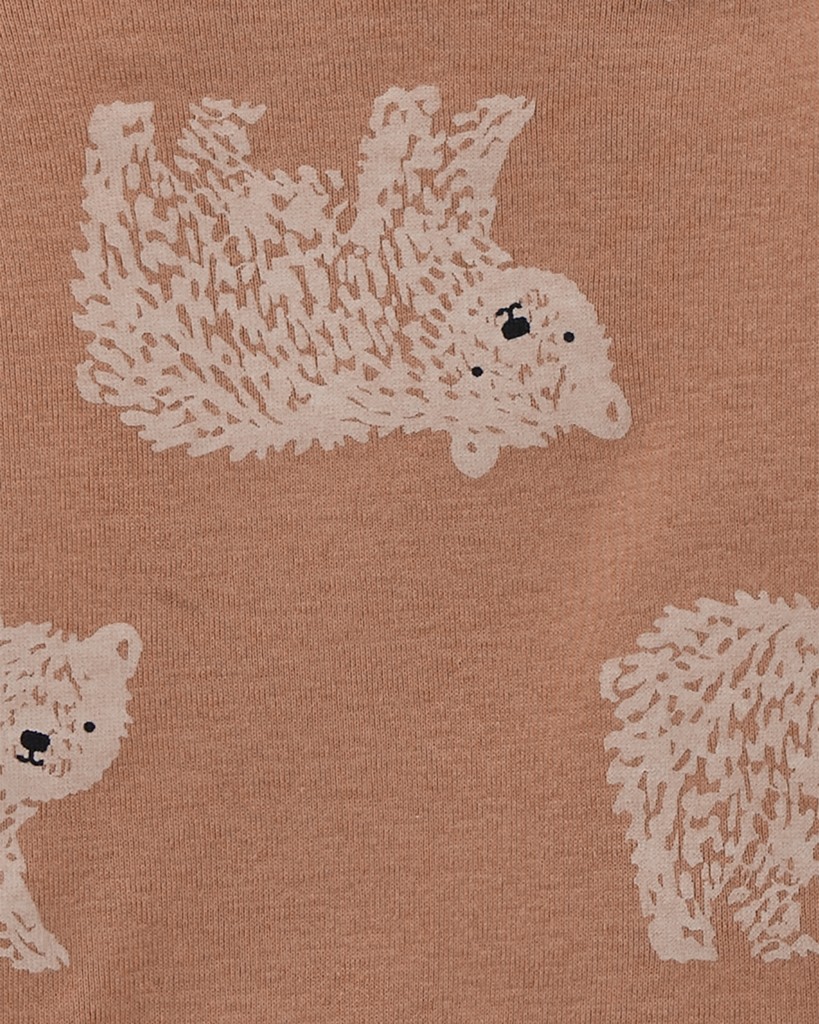 CARTER'S Body dl. rukáv Bear chlapec LBB 4ks NB /veľ.56