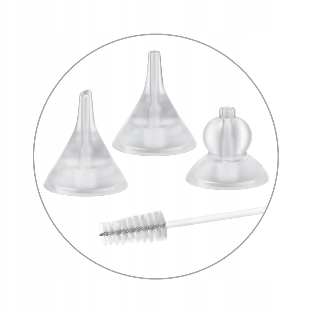 BABYONO Odsávačka nosných hlienov elektronická USB nabíjanie