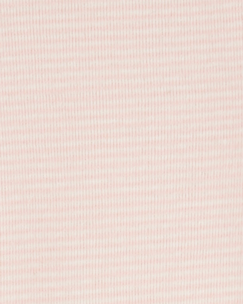 CARTER'S Body dlhý rukáv Pink/Ivory dievča 4ks NB/ veľ. 56