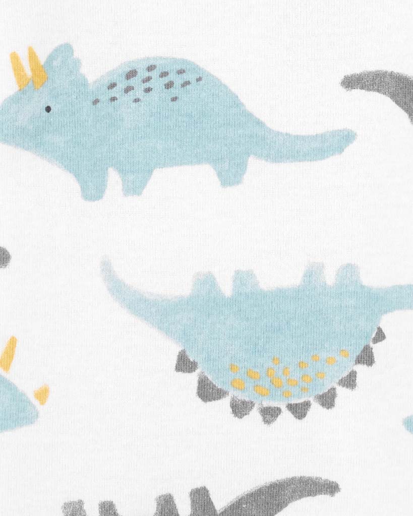 CARTER'S Body krátky rukáv Blue Dino chlapec LBB 5ks PRE