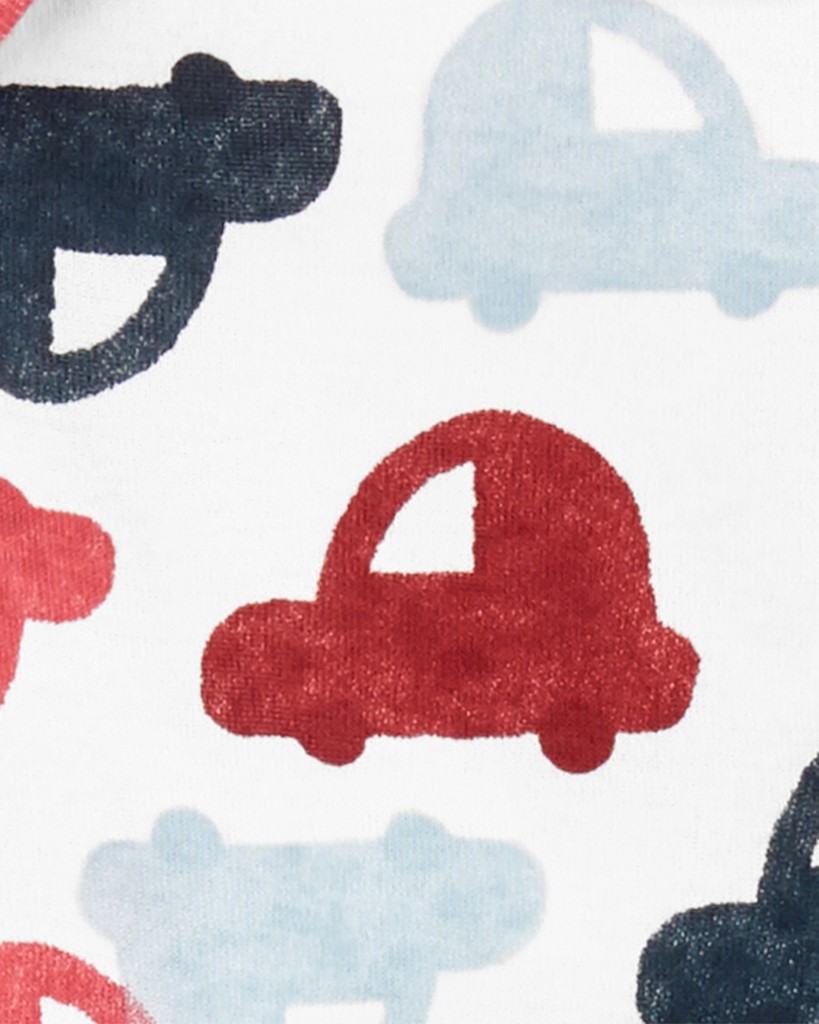 CARTER'S Body krátky rukáv Cars chlapec 5ks 3m