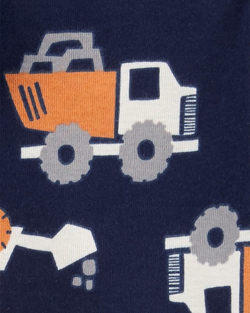 CARTER'S Body krátky rukáv Machines chlapec 3ks NB/ veľ. 56