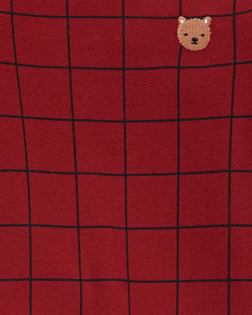 CARTER'S Overal bez nožičiek Red Grey chlapec LBB 2ks PRE /veľ.46