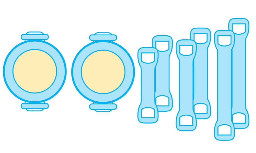 CURLI Luumi LED bezpečnostné svetielko dobíjacie na obojok GREEN