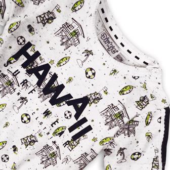 DIRKJE Overal krátky rukáv C-SO BRIGHT LIFEGUARD 50 White-Navy