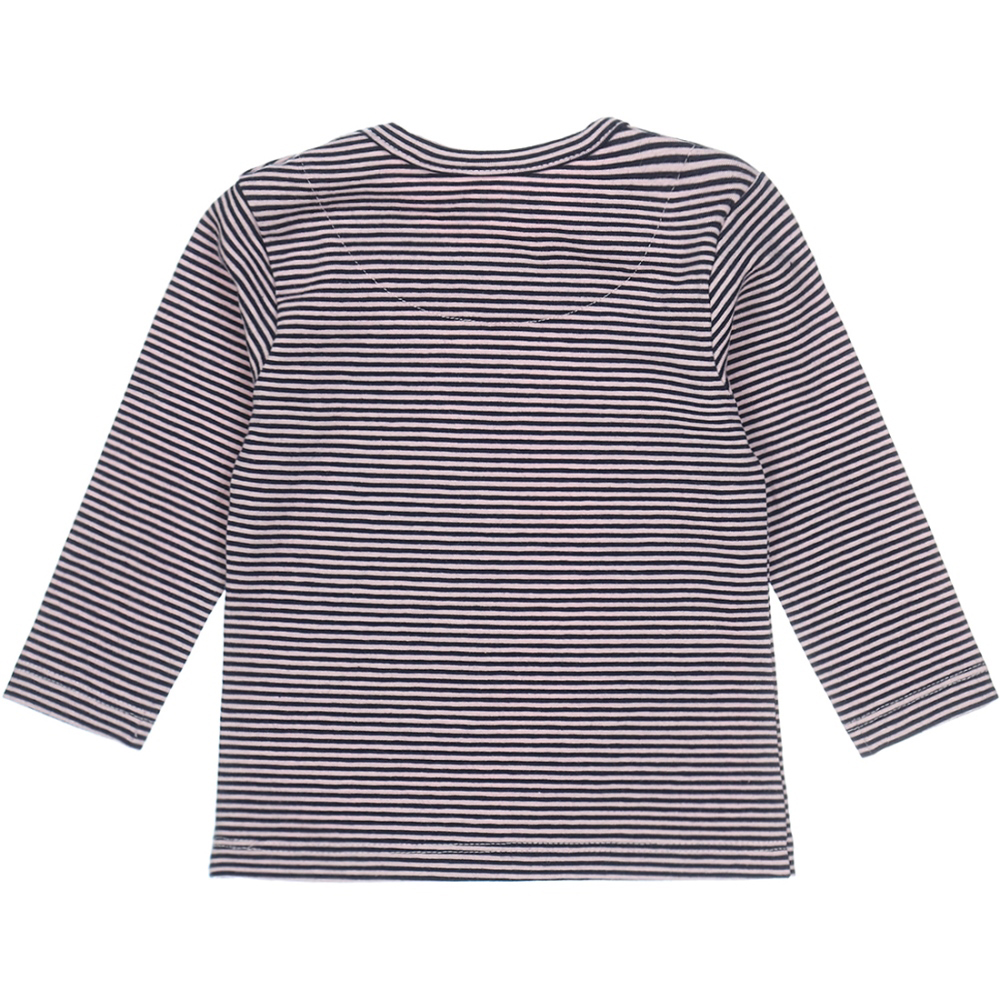 DIRKJE Tričko dl. rukáv BIO námornícka modrá dievča veľ.56