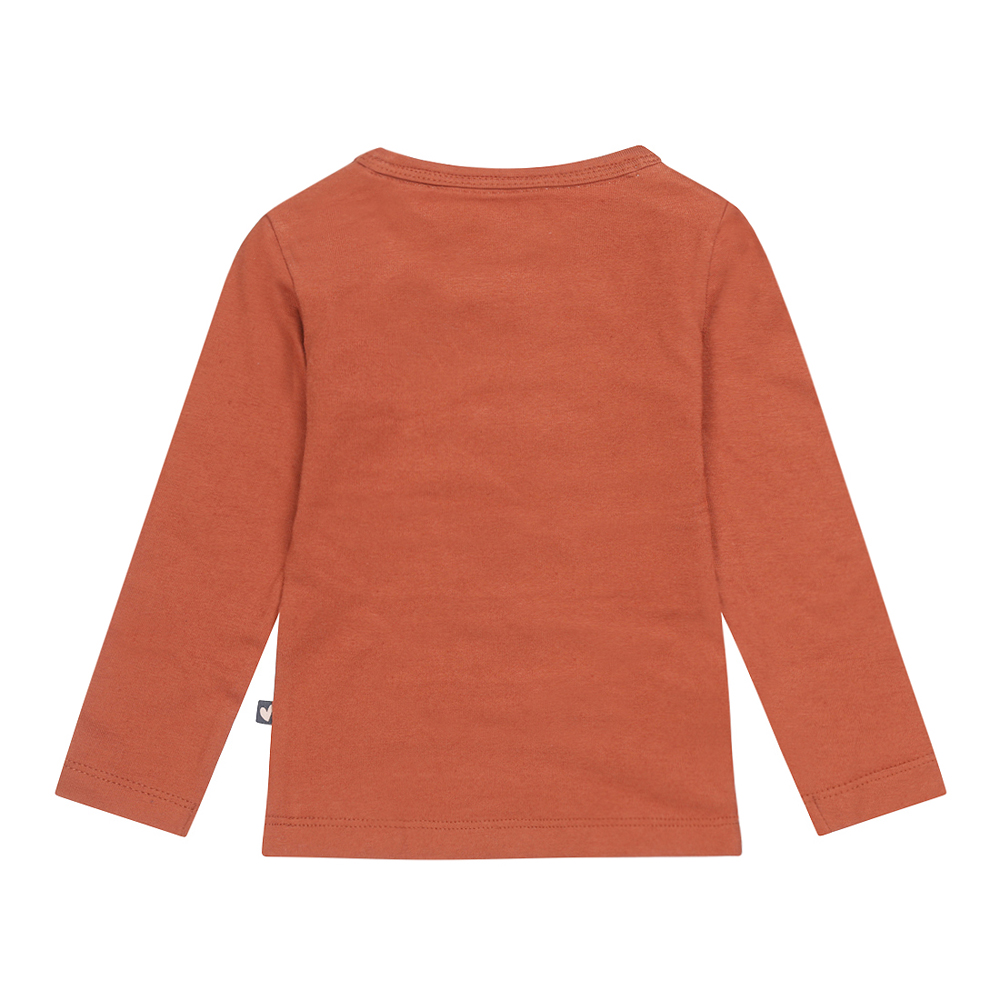 DIRKJE Tričko dl.rukáv medená dievča veľ.62
