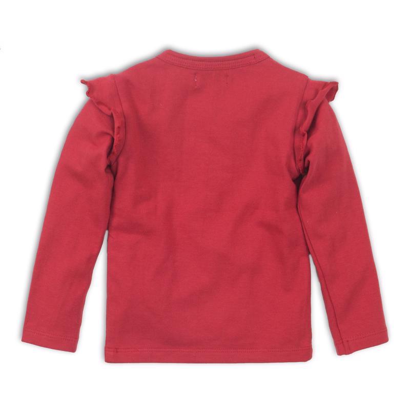 DIRKJE Tričko s dlhým rukávom D-GIRL 68 Red