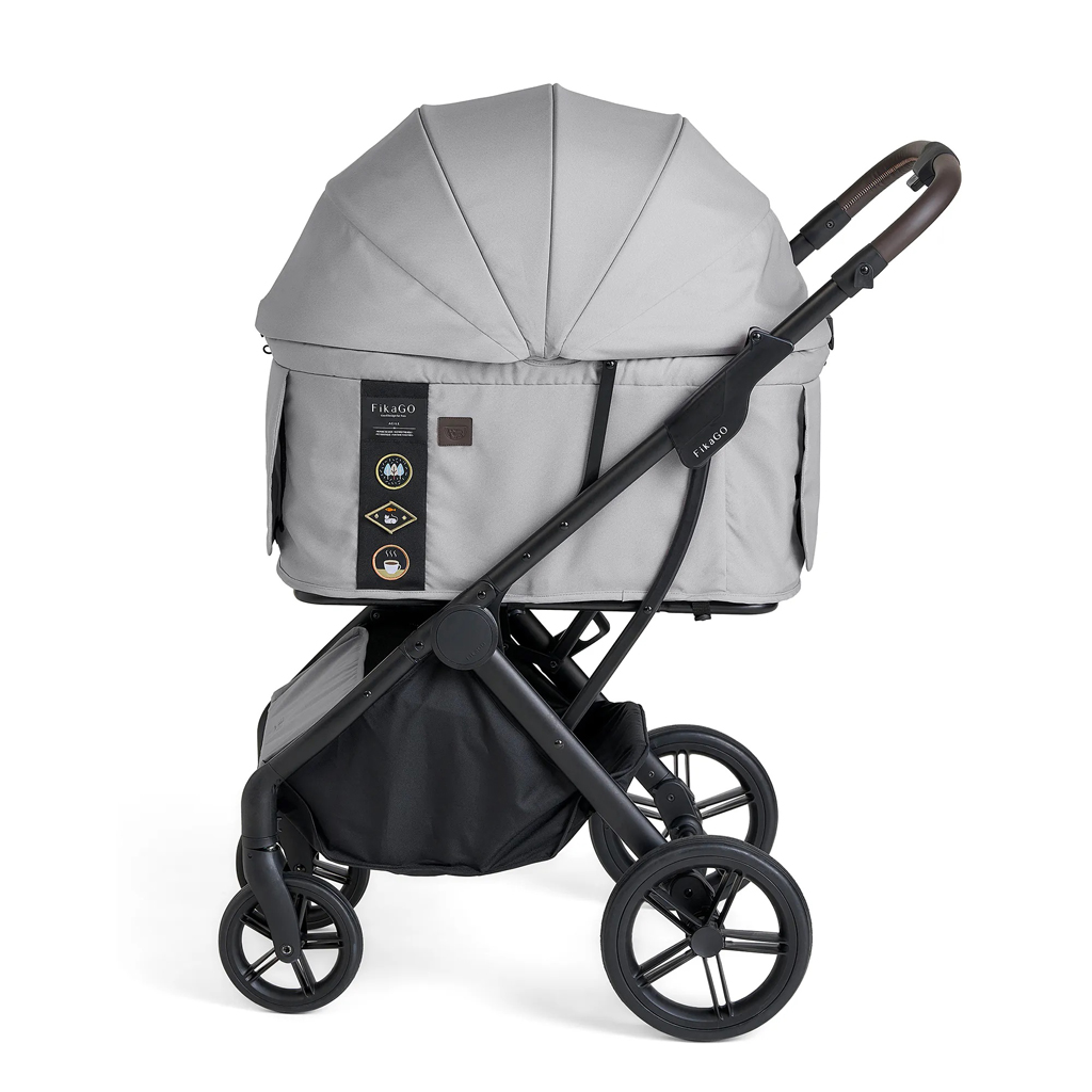 FIKAGO Kočík pre mačky / psov AGILE2 Soft Grey