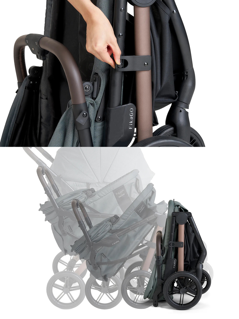 FIKAGO Kočík pre mačky / psov AGILE2 Soft Grey