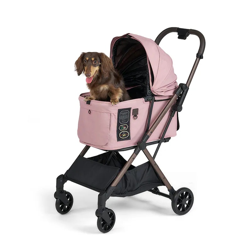 FIKAGO Kočík pre mačky / psov FTG2 Mist Pink