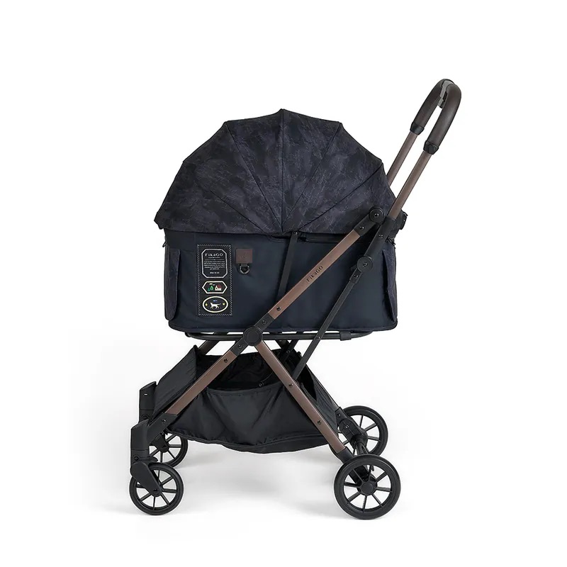 FIKAGO Kočík pre mačky / psov FTG2 Strolling Letters