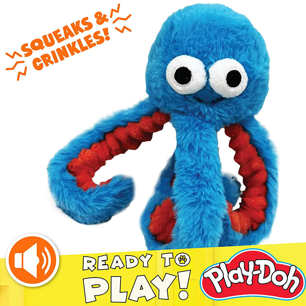 HASBRO Hračka pre psov Chobotnička Play Doh 16,5 cm