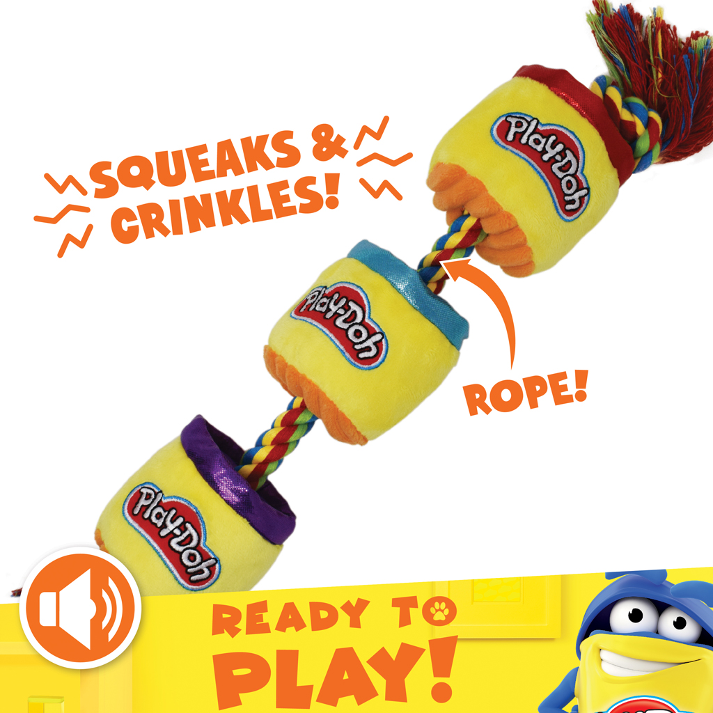 HASBRO Hračka pre psov Play Doh 46 cm