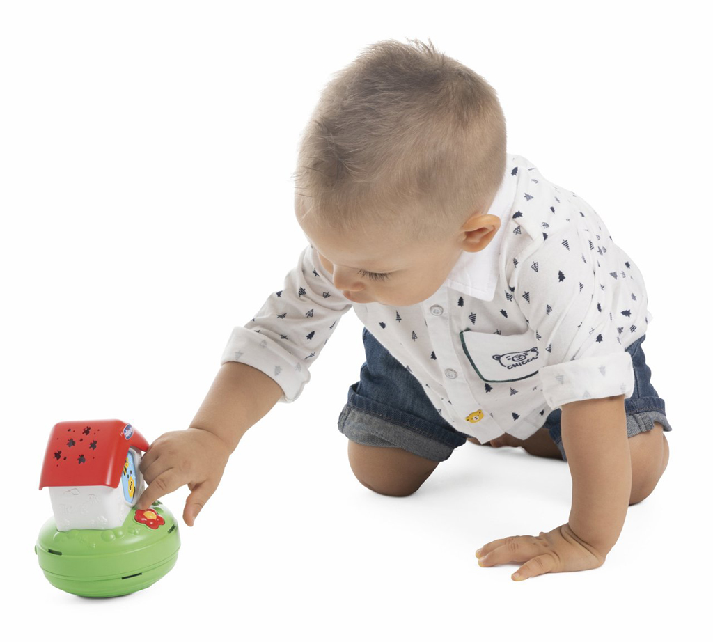 CHICCO Kolotoč nad postieľku s projektorom Bee Hive