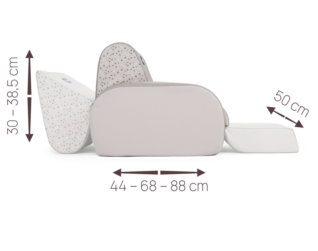 CHICCO Kresielko Twist - Dune 12m+