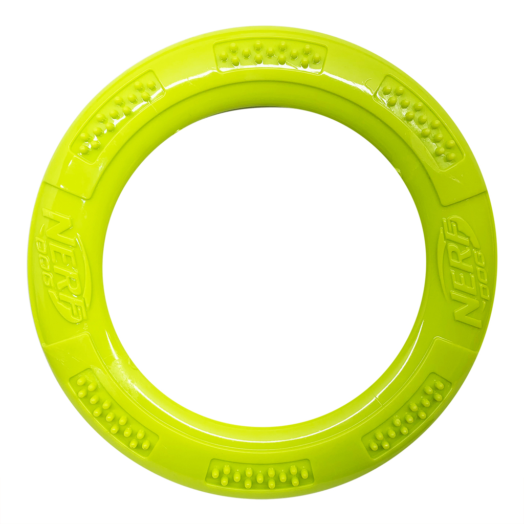 NERF DOG Hračka pre psov dentálne ťahadlo v tvare kruhu 23 cm