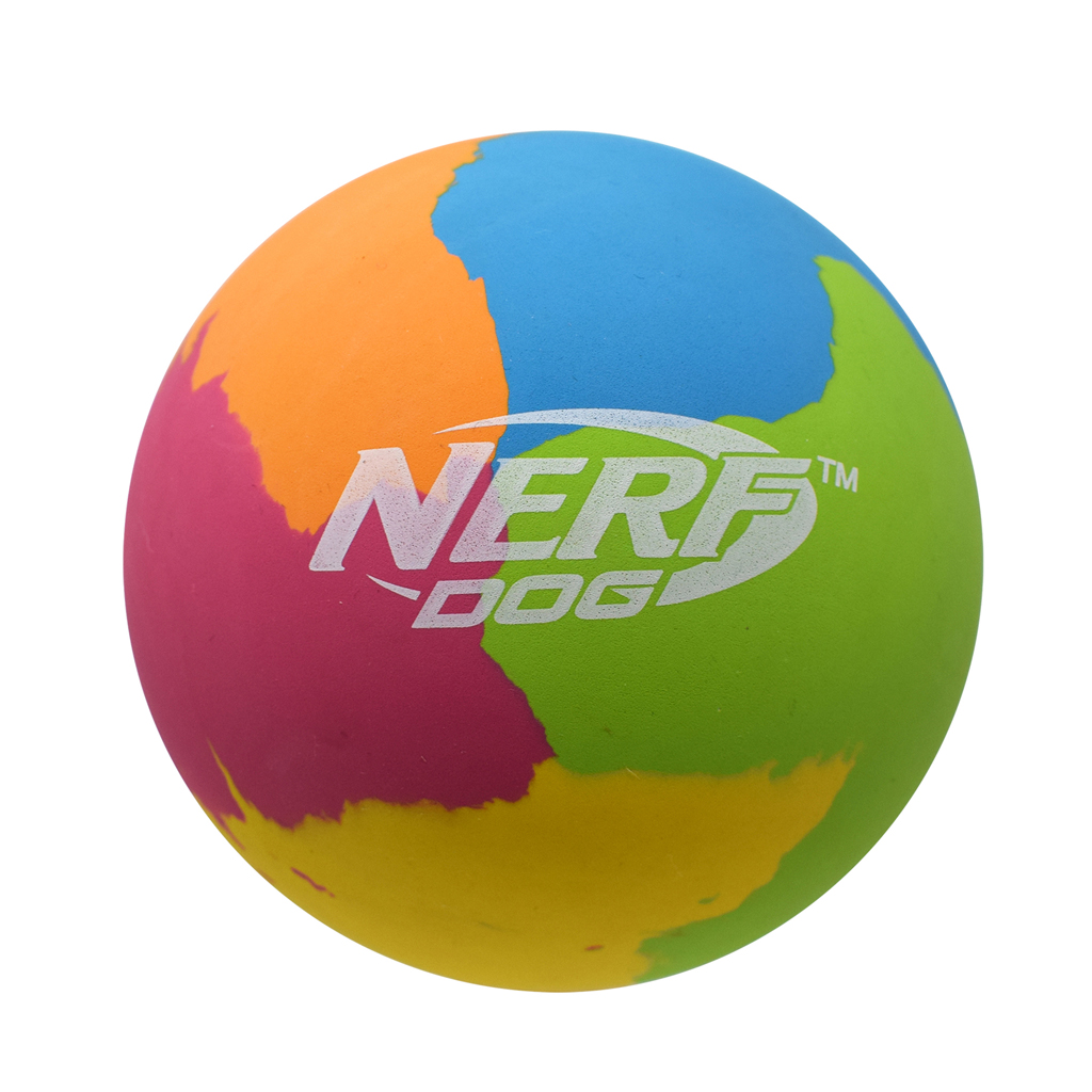 NERF DOG Hračka pre psov gumová super odrazová loptička 9,5 cm