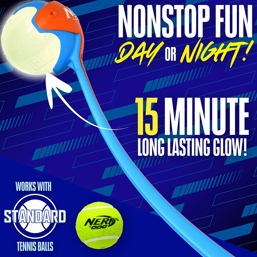 NERF DOG Hračka pre psov LED launcher Air Strike so svietiacou funkciou Try Me