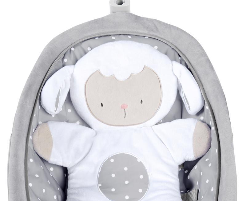 INGENUITY Húpatko vibrujúce s melódiou Cuddle Lamb 0m+ do 18 kg, 2019
