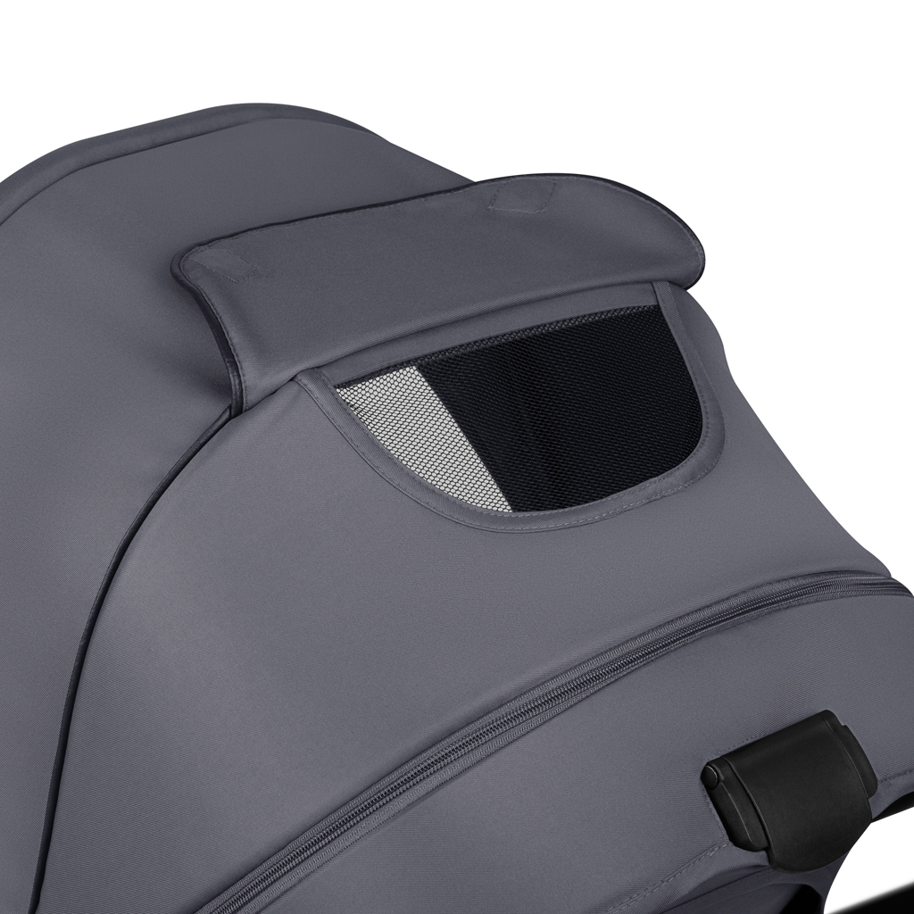 LIONELO Kočík kombinovaný Amber Plus 3v1 Grey Graphite