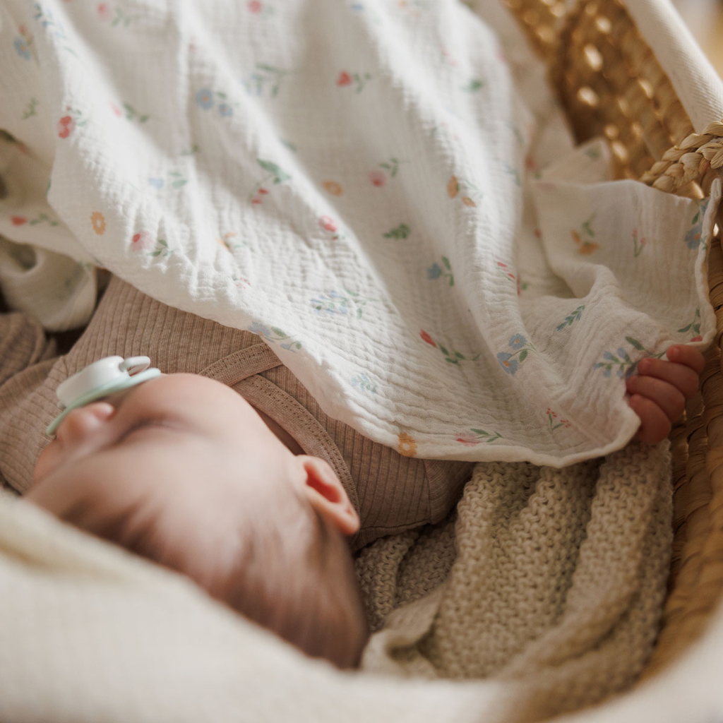 BABYONO Plienky mušelínové Super Soft 3 ks, Pink 70 x 70 cm