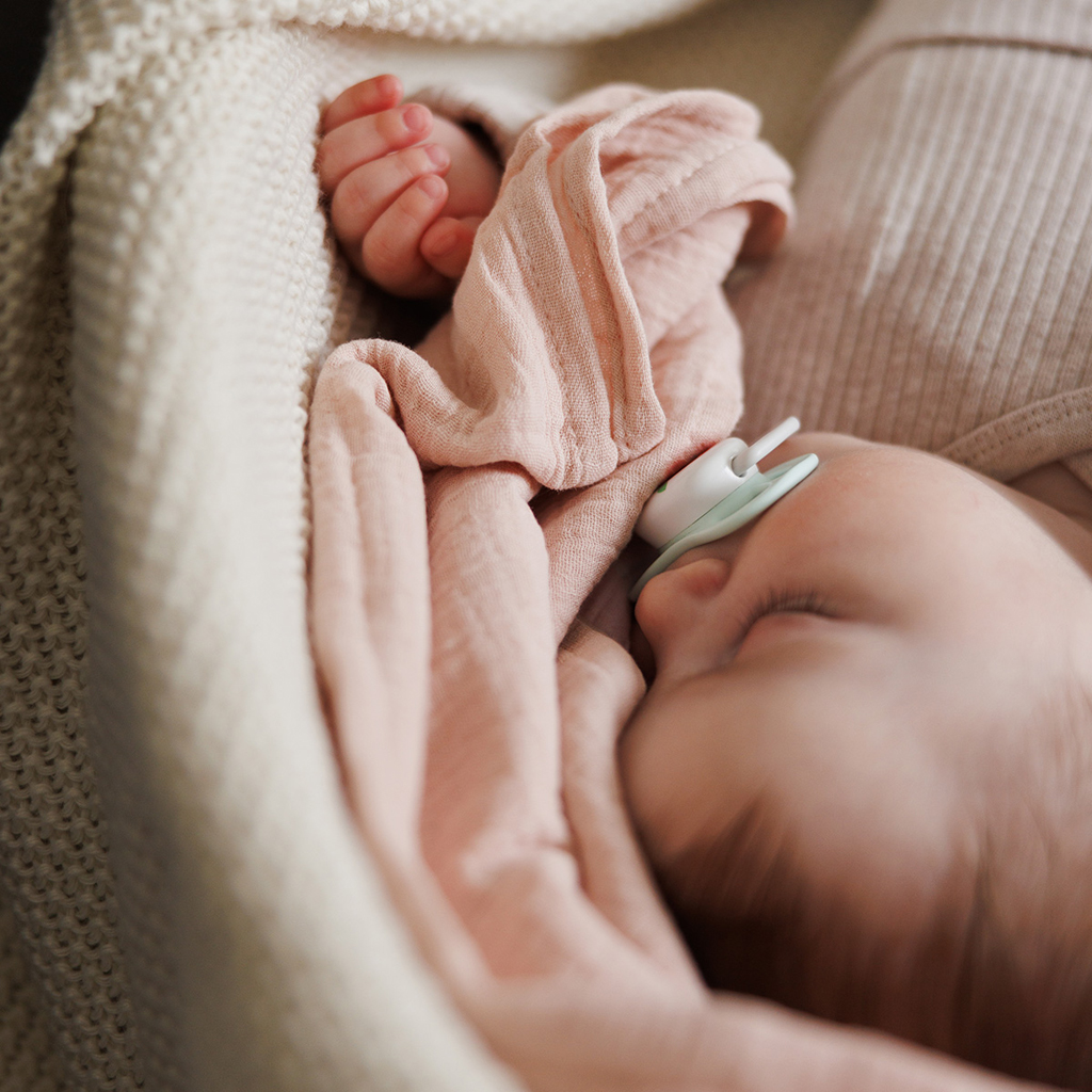 BABYONO Plienky mušelínové Super Soft 3 ks, Pink 70 x 70 cm