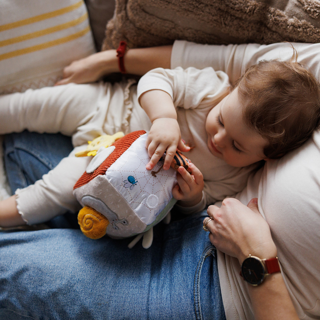 BABYONO Kocka sensorická Nature 0 m+