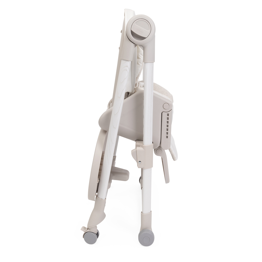 CHICCO Stolička jedálenská Polly Armonia - Mother Pearl