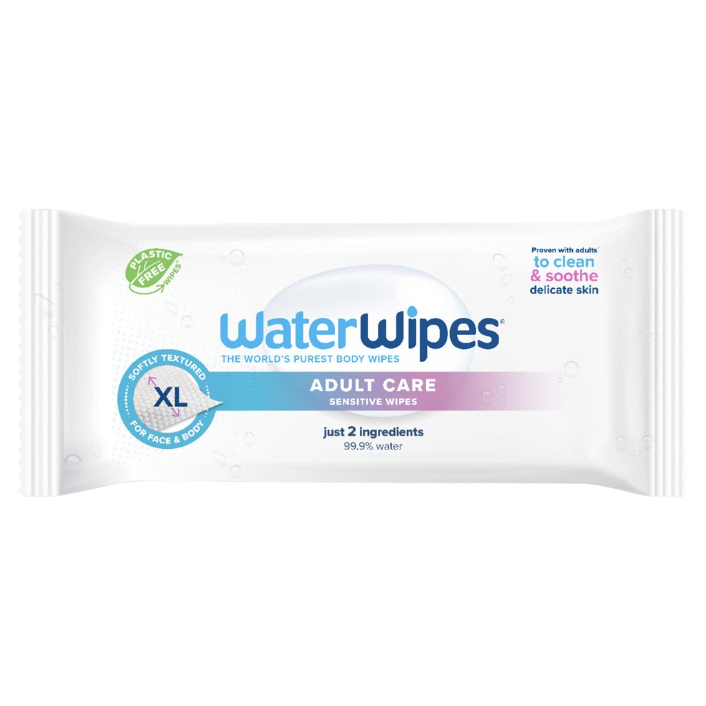 WATERWIPES Obrúsky vlhčené Body&amp;Intimate 30 ks 
