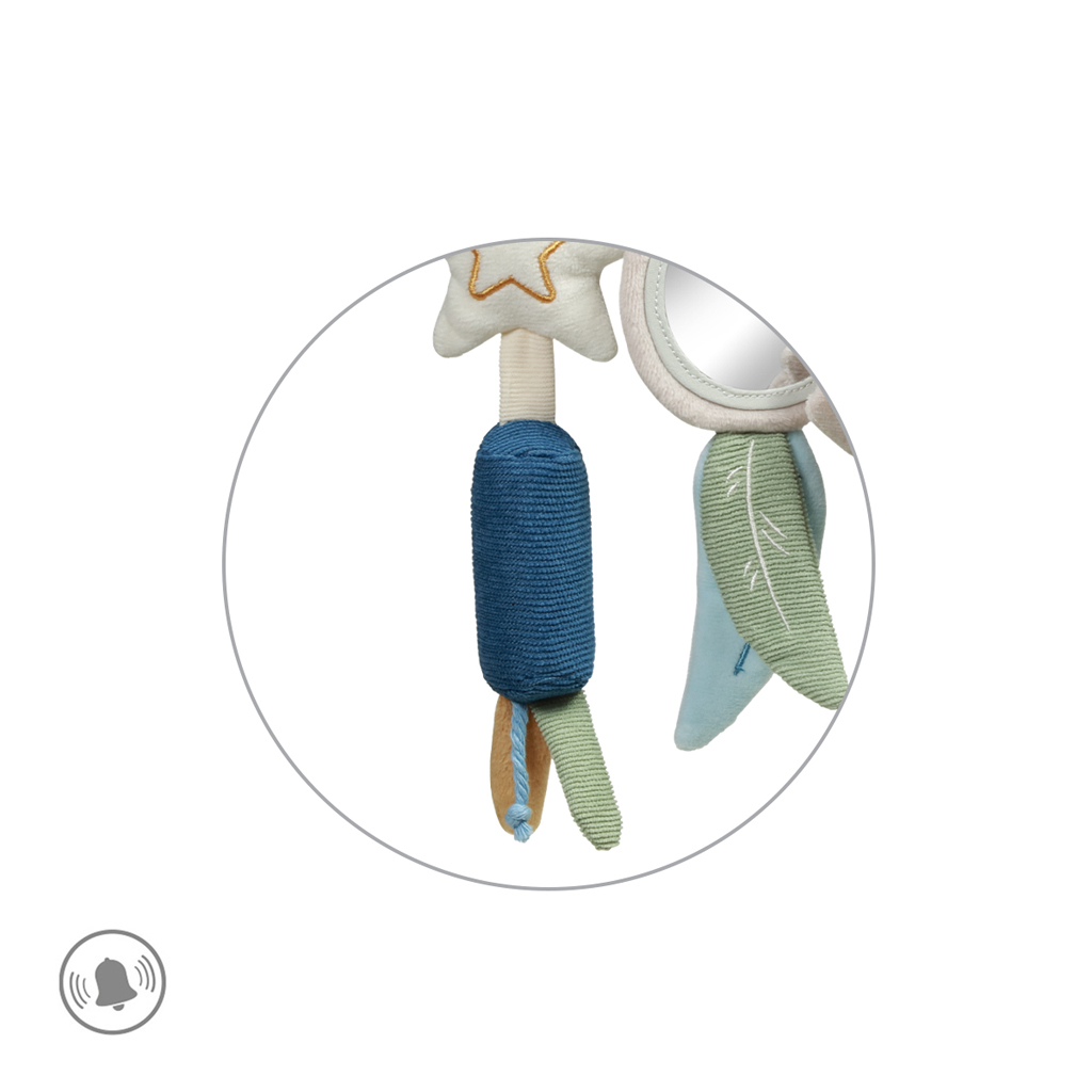 BABYONO Hrazdička závesná Raccoon 0m+