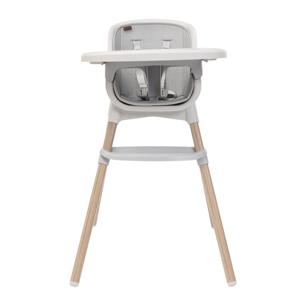 CHICCO Stolička jedálenská Zest Plus - Wooden Grey