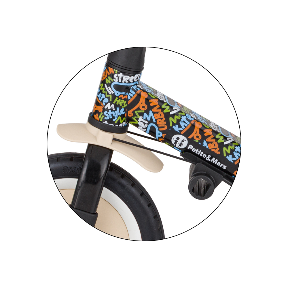 PETITE&amp;MARS Trojkolka multifunkčná 5v1 Turbo - limitovaná edícia City Beat