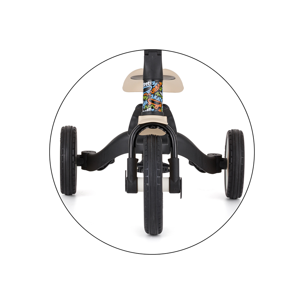 PETITE&amp;MARS Trojkolka multifunkčná 5v1 Turbo - limitovaná edícia City Beat