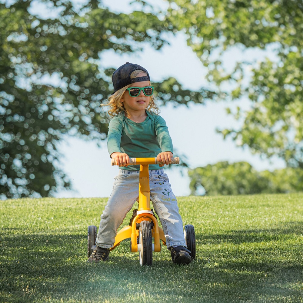 PETITE&amp;MARS Trojkolka multifunkčná 5v1 Turbo Intense Ochre