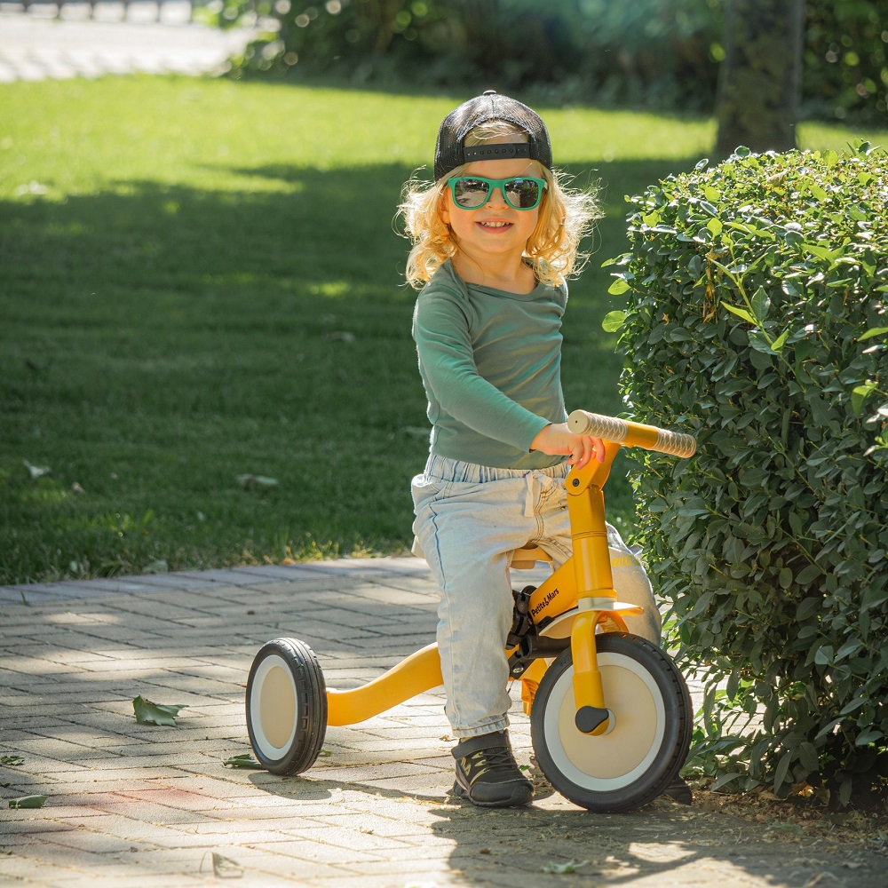 PETITE&amp;MARS Trojkolka multifunkčná 5v1 Turbo Intense Ochre