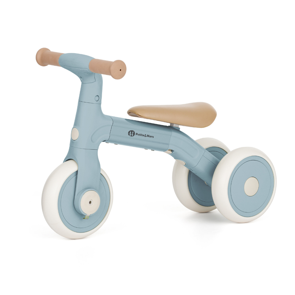 PETITE&amp;MARS Trojkolka multifunkčná 3v1 Bingo Sterling Blue