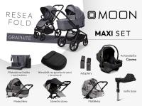 Moon Resea Fold Maxi Set Graphite